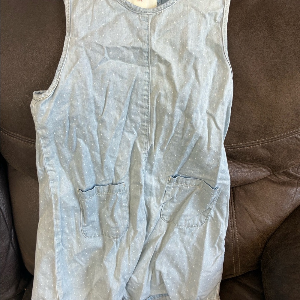 Forever 21 Girls Light Blue Denim Top